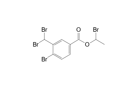 1-bromoethyl 4-bromo-3-(dibromomethyl)benzoate