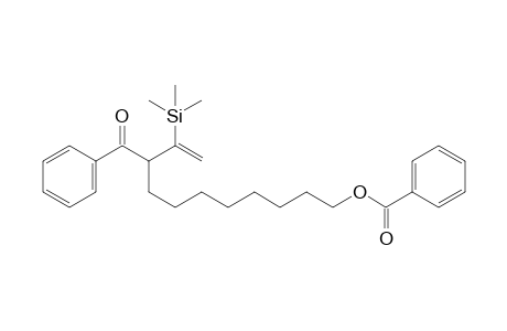 9-Benzoyl-10-(trimethylsilyl)undec-10-en-1-yl benzoate