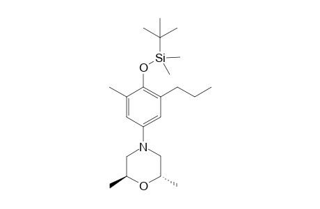 [1-(2,6-Dimethylmorpholin-4-yl)-4-tert-butyldimethylsilyloxy-3-methyl-5-n-propyl]benzene