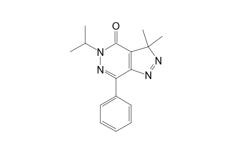 5-ISOPROPYL-7-PHENYL-3H-PYRAZOLO-[3,4-D]-PYRIDAZIN-4(5H)-ONE