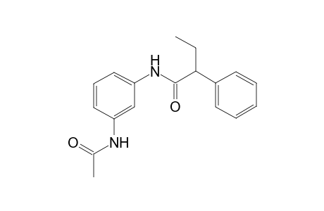 N-[3-(acetylamino)phenyl]-2-phenylbutanamide