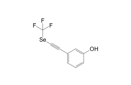 3-{2-[(trifluoromethyl)selanyl]ethynyl}phenol