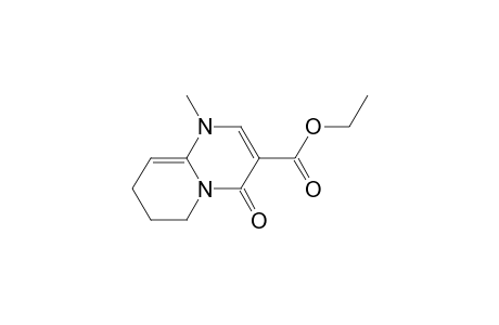 4H-Pyrido[1,2-a]pyrimidine-3-carboxylic acid, 1,6,7,8-tetrahydro-1-methyl-4-oxo-, ethyl ester