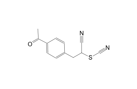 2-(4-acetylphenyl)-1-cyanoethyl thiocyanate