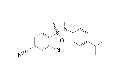 2-chloro-4-cyano-4'-isopropylbenzenesulfonanilide