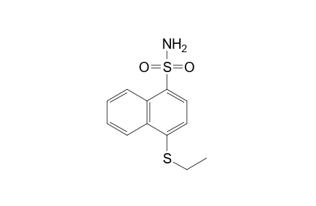 4-(ethylthio)-1-naphthalene sulfonamide