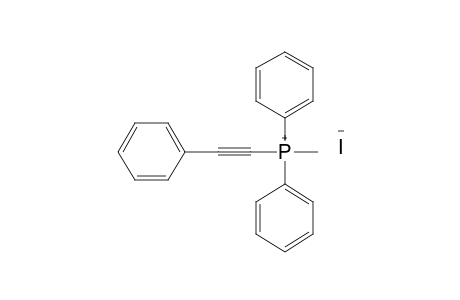 DIPHENYLMETHYL(PHENYLETHYNYL)PHOSPHONIUM IODIDE