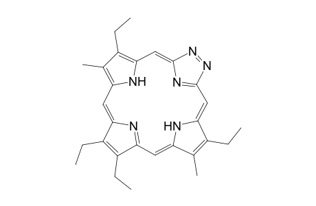 2,3-Diaza-7,12,13,18-tetraethyl-8,17-dimethylporphyrin