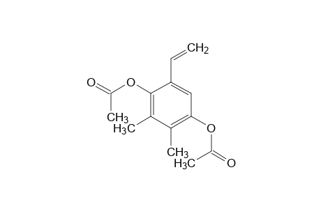 HYDROQUINONE, 2,3-DIMETHYL-5- VINYL-, DIACETATE