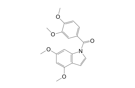 (4,6-dimethoxy-1-indolyl)-(3,4-dimethoxyphenyl)methanone