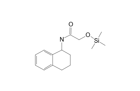 2-Hydroxy-N-(1,2,3,4-tetrahydronaphthalen-1-yl)acetamide, trimethylsilyl ether