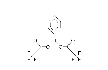 PARA-TOLYLTHALLIUM(III)-BIS-(TRIFLUORACETAT)