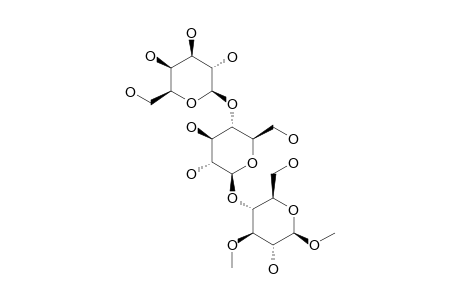 METHYL-O-beta-D-GALAKTOPYRANOSYL-(1->4)-O-beta-D-GLUCOPYRANOYL-(1->4)-O-3-O-beta-D-GALAKTOPYRANOSYL-(1->4)