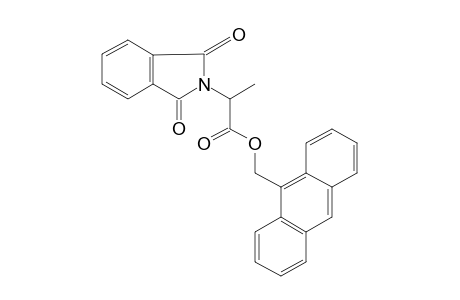 1,3-Dioxo-alpha-methyl-2-isoindolineacetic acid, 9-anthrylmethyl ester