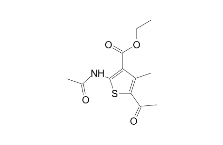 Ethyl 5-acetyl-2-(acetylamino)-4-methyl-3-thiophenecarboxylate