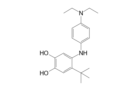 3-tert-Butyl-4-(4'-diethylamino)phenyliminobenzene-1,6-diol