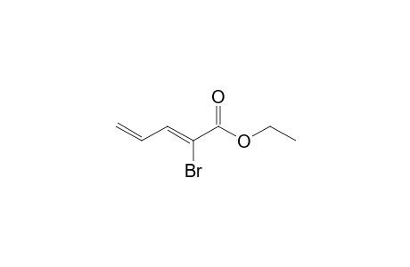 ethyl (2Z)-2-bromopenta-2,4-dienoate