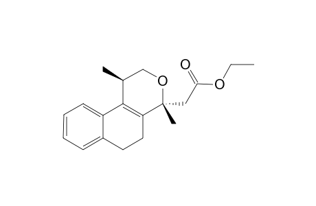 CIS-ETHYL-2-(2,4,5,6-TETRAHYDRO-1,4-DIMETHYL-1H-BENZO-[F]-ISOCHROMEN-4-YL)-ACETATE