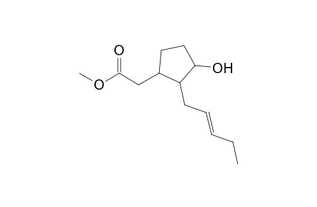 2-[3-hydroxy-2-[(E)-pent-2-enyl]cyclopentyl]acetic acid methyl ester