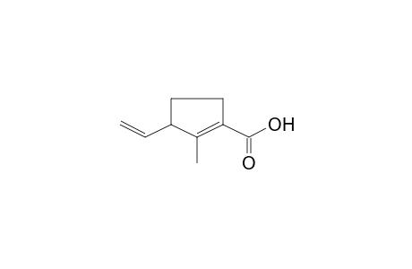 1-Cyclopentene-1-carboxylic acid, 2-methyl-3-vinyl-