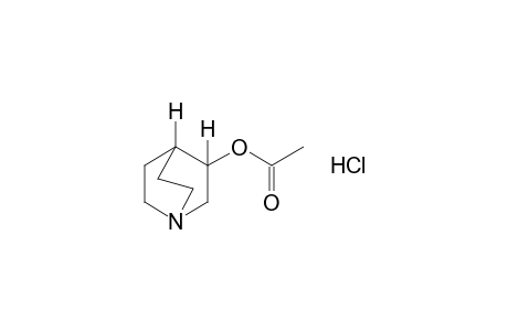 3-quinuclidinol, acetate (ester), hydrochloride