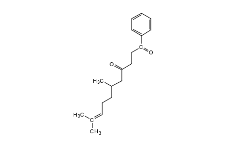 6,10-dimethyl-1-phenyl-9-undecene-1,4-dione