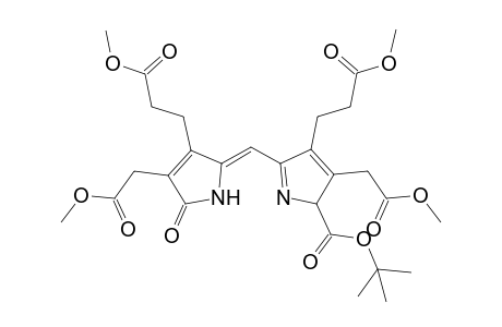 t-Butyl 1,10-Dihydro-3,7-bis(2-methoxycarbonylethyl)-2,8-bis(methoxycarbonylmethyl)-1-oxodipyrrin-9-carboxylate