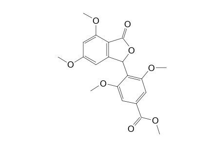 3,5,3',5',7'-o-Pentamethyl-cryphonectric-acid