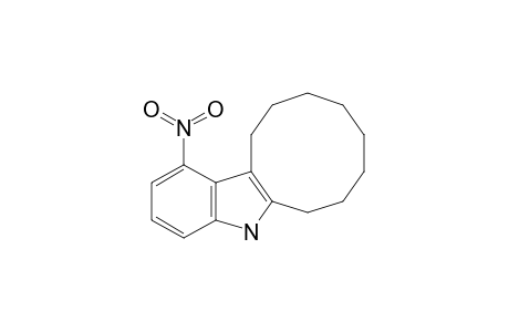 5H-Cyclodec[b]indole, 6,7,8,9,10,11,12,13-octahydro-1-nitro-