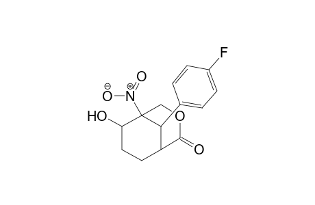 9-(4-Fluorophenyl)-6-hydroxy-5-nitro-3-oxabicyclo[3.3.1]nonan-2-one