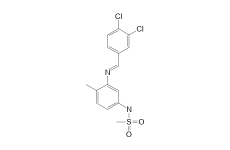 3'-[(3,4-dichlorobenzylidene)amino]methanesulfono-p-toluidide