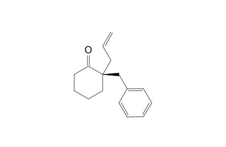 (S)-2-allyl-2-benzylcyclohexan-1-one