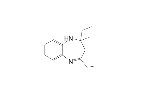 2,4-Diethyl-2-methyl-2,3-dihydro-1H-[1,5]-benzodiazepine