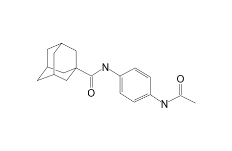 tricyclo[3.3.1.1~3,7~]decane-1-carboxamide, N-[4-(acetylamino)phenyl]-