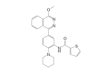 N-[5-(4-methoxy-1-phthalazinyl)-2-(1-piperidinyl)phenyl]-2-thiophenecarboxamide