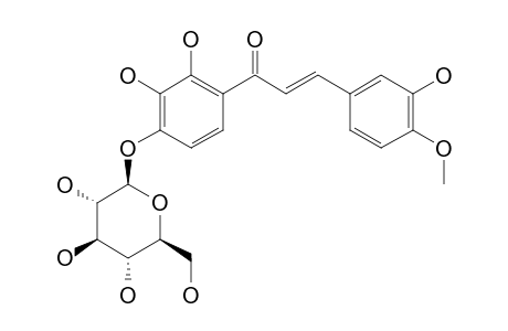 4-METHOXY-3,2',3'-TRIHYDROXYCHALCONE-4'-O-BETA-D-GLUCOPYRANOSIDE