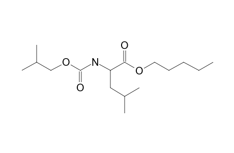 l-Leucine, N-isobutoxycarbonyl-, pentyl ester