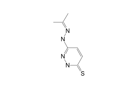 6-(Isopropylidenehydrazino)pyridazine-3(2H)-thione