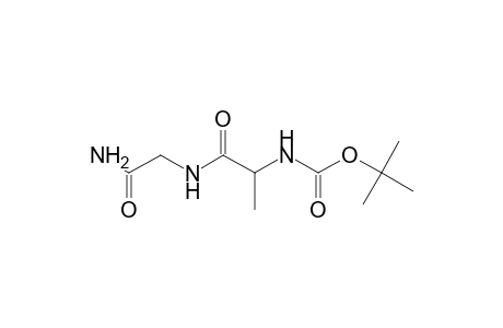 N-[1-[(2-amino-2-oxoethyl)amino]-1-oxopropan-2-yl]carbamic acid tert-butyl ester