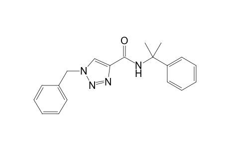 1-Benzyl-N-(2-phenylpropan-2-yl)-1H-1,2,3-triazole-4-carboxamide