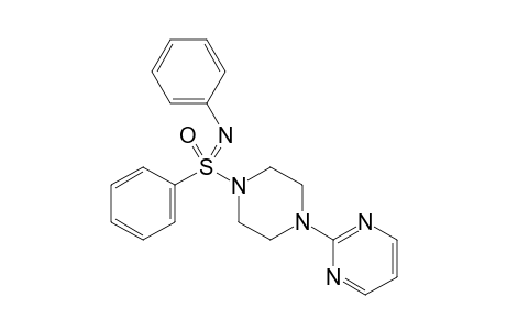 2-(4-(N-Phenylphenylsulfonimidoyl)piperazin-1-yl)pyrimidine