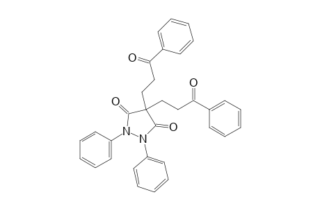 4,4-bis(2-Benzoylethyl)-1,2-diphenyl-3,5-pyrazolidinedione