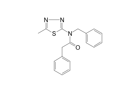 N-(benzyl)-N-(5-methyl-1,3,4-thiadiazol-2-yl)-2-phenyl-acetamide