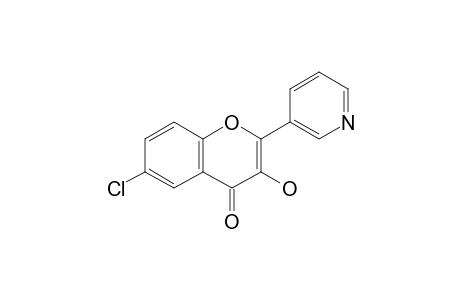 6-Chloro-3-hydroxy-2-pyridin-3-yl-chromen-4-one