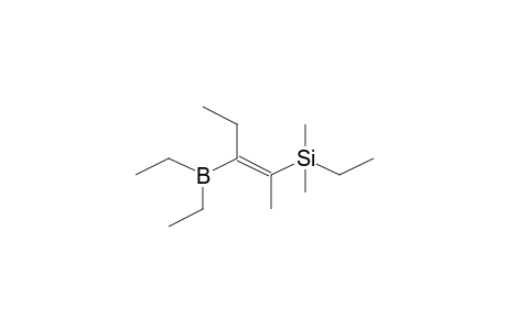 [(1Z)-2-(Diethylboryl)-1-methyl-1-butenyl](ethyl)dimethylsilane