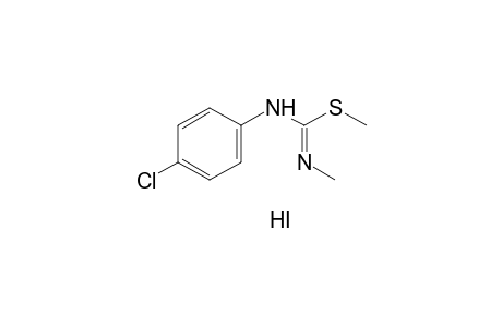 3-(p-chlorofhenyl)-1,2-dimethyl-2-thiopseudourea, monohydroiodide
