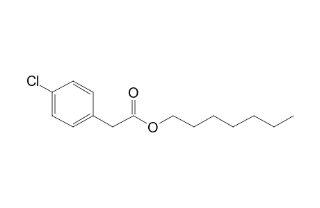 Phenylacetic acid, 4-chloro-, heptyl ester