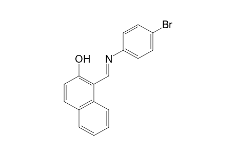 2-[N-(p-bromophenyl)formimidoyl]-2-naphthol