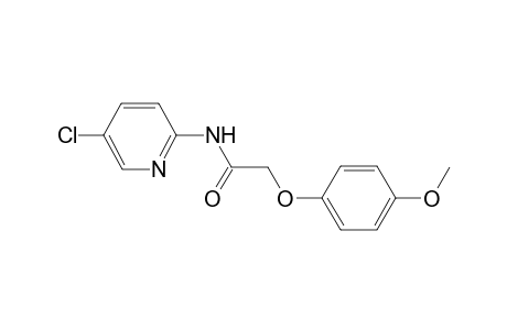 N-(5-Chloro-2-pyridinyl)-2-(4-methoxyphenoxy)acetamide