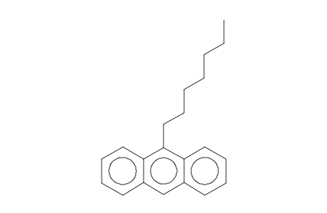 Anthracene, 9-heptyl-